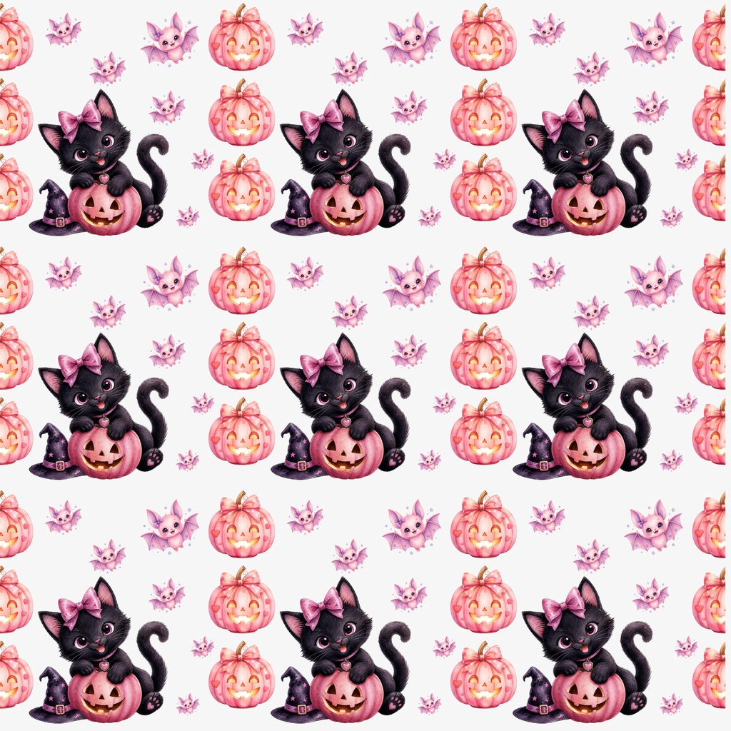 「ハロウィン」 「デジタルペーパー」 「ハロウィンを彩る、ちょっぴり大人可愛い。」 「黒猫・コウモリ・かぼちゃ」/スマホの壁紙、デジタル手帳の背景、SNS投稿の背景、ラッピングペーパー、スクラップブック、、ハンドメイド