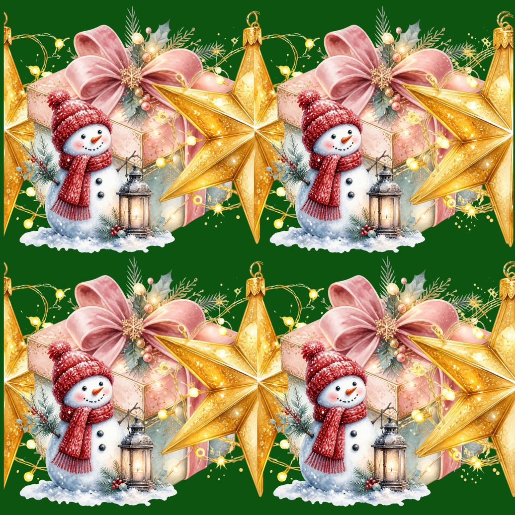 「クリスマス」 「デジタルペーパー」 「スター・スノーマン・プレゼント」 デジタルペーパー色違い5枚のセットです。/スマホの壁紙、デジタル手帳の背景、SNS投稿の背景、ラッピングペーパー、スクラップブック、、ハンドメイド