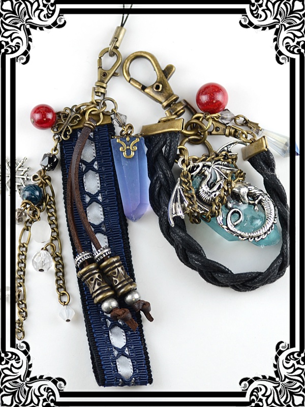 【FF14】氷結竜の封印バッグチャーム