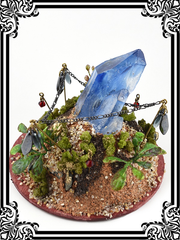 【FF14】標本模型･蛮族クリスタル風ランプ(LED)/改