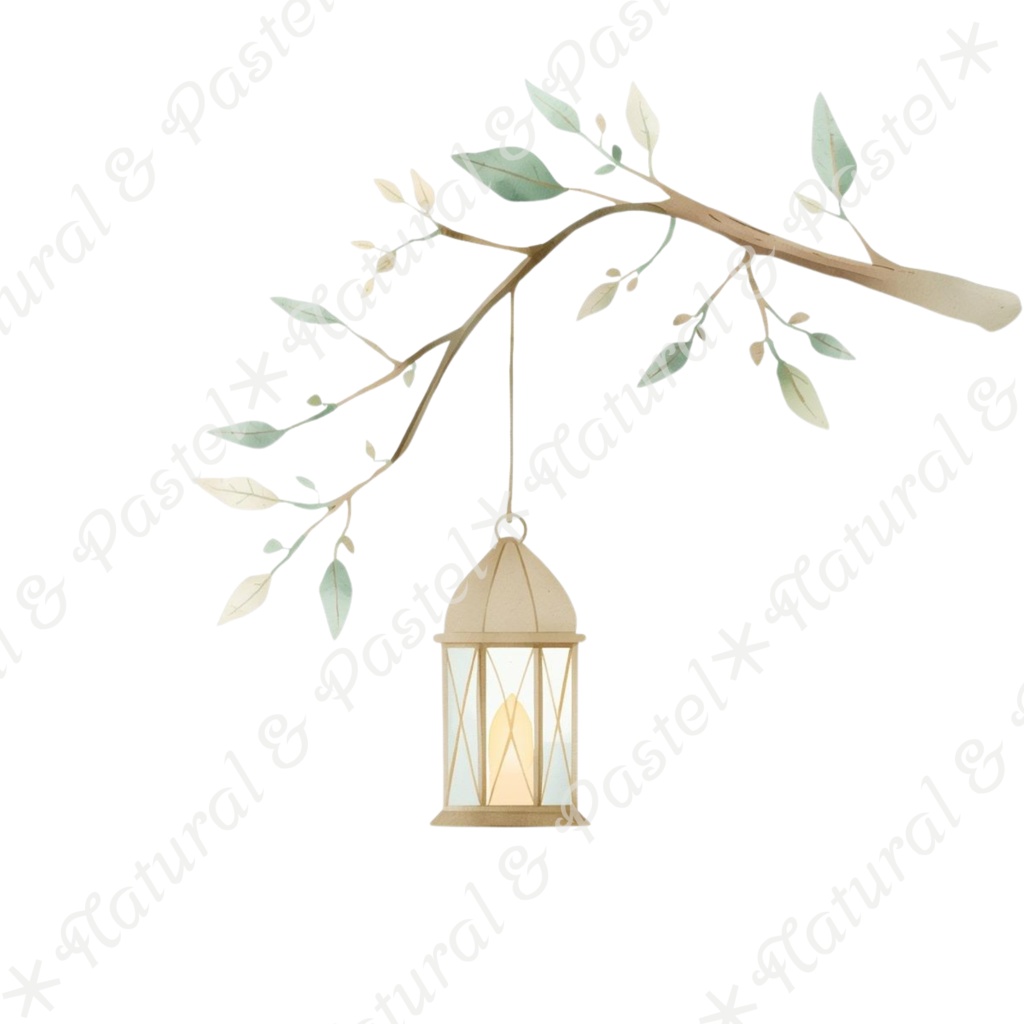 【🦉 森のフクロウと🦊キツネ / 北欧の森】水彩クリップアート * 25点セット(PNG背景透過)