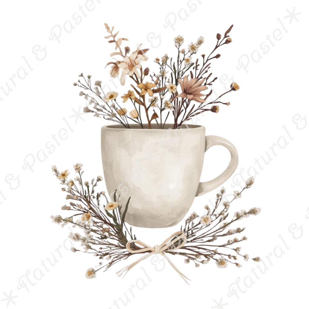 【🦉 森のフクロウと🦊キツネ / 北欧の森】水彩クリップアート * 25点セット(PNG背景透過)