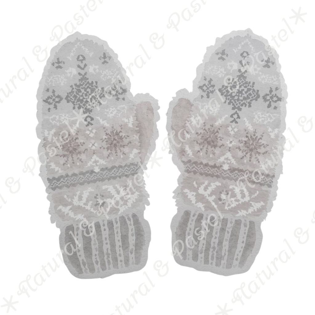 【🦉 森のフクロウと🦊キツネ / 北欧の森】水彩クリップアート * 25点セット(PNG背景透過)