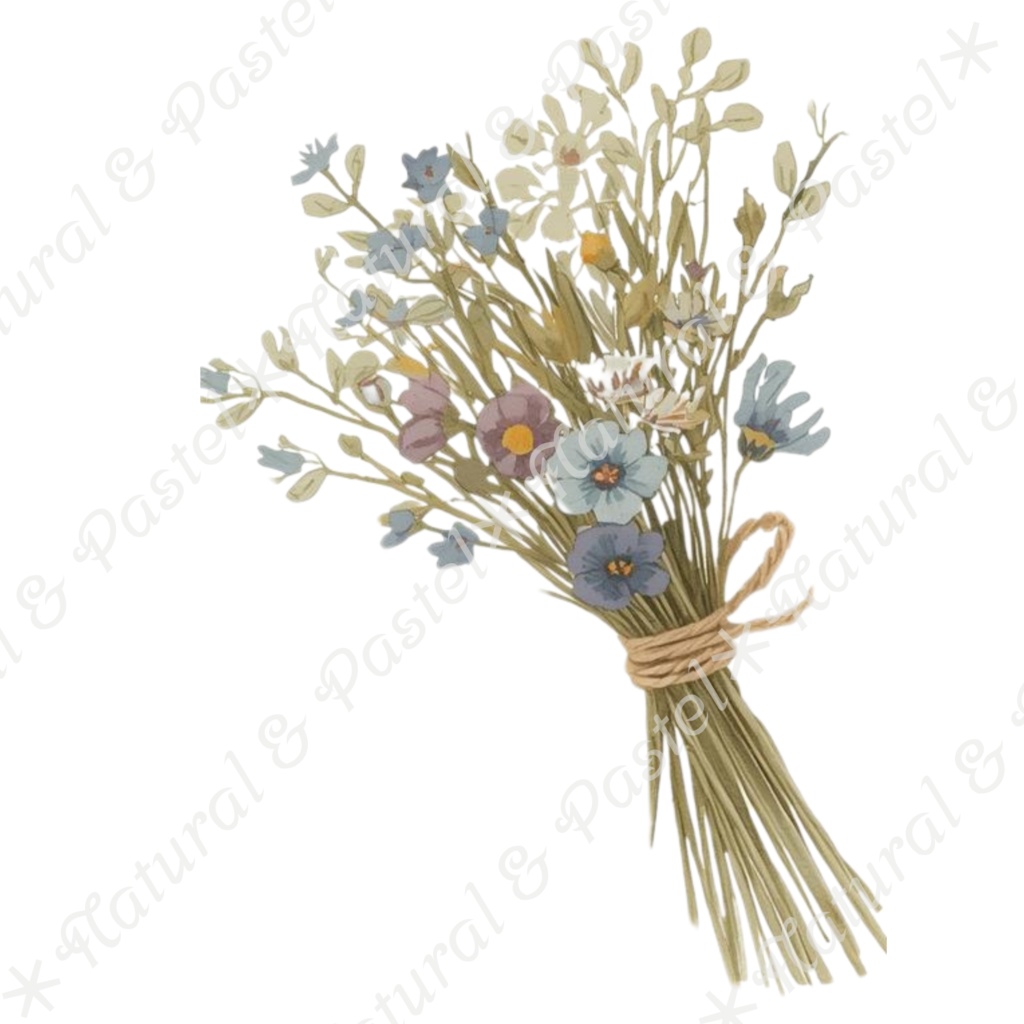 【🦉 森のフクロウと🦊キツネ / 北欧の森】水彩クリップアート * 25点セット(PNG背景透過)