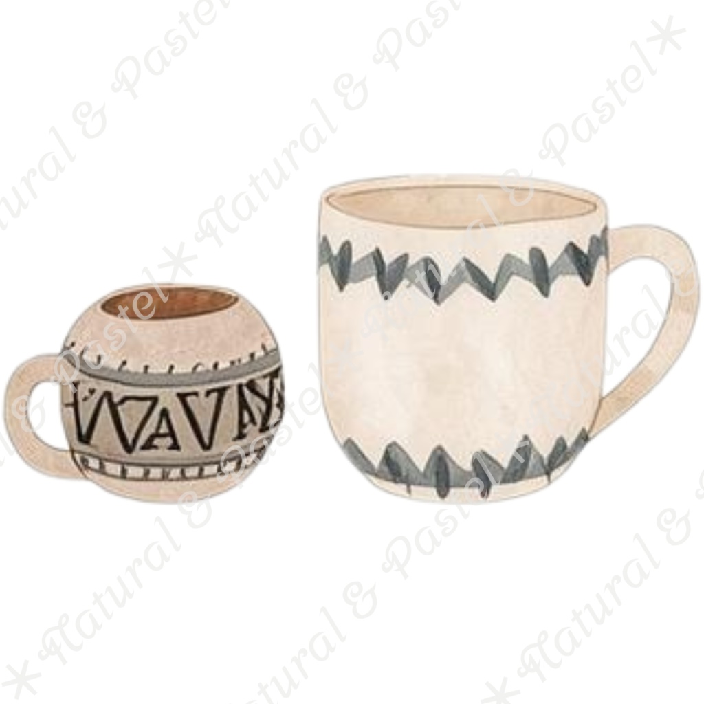 【🦉 森のフクロウと🦊キツネ / 北欧の森】水彩クリップアート * 25点セット(PNG背景透過)