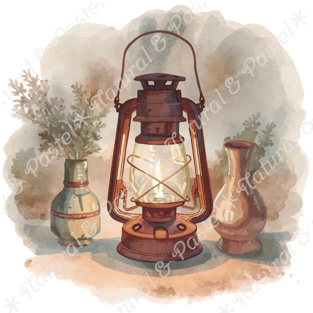 【🐿️ 森のリスと🦝アライグマ / 北欧の森】水彩クリップアート * 25点セット(PNG背景透過)