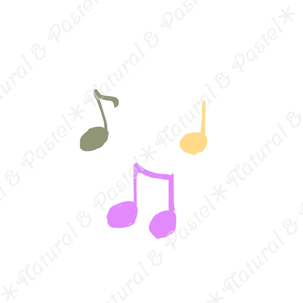 【🌲 ♪ 森の音楽会 / 動物たちの演奏会 ♫】水彩クリップアート * 20点セット(PNG背景透過)