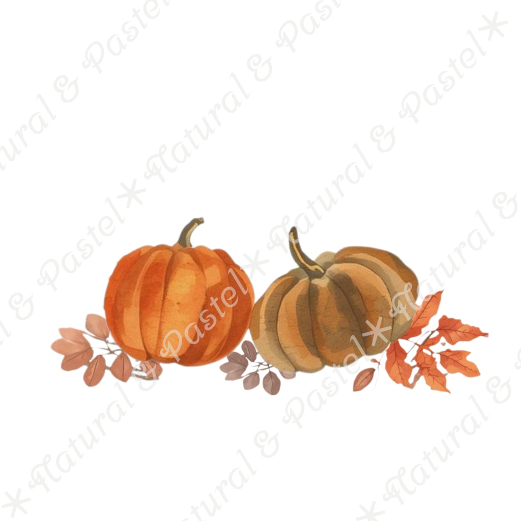 【ハロウィン】🎃 水彩クリップアート * 21点+動くおまけ5点セット✨(PNG背景透過 & GIF)