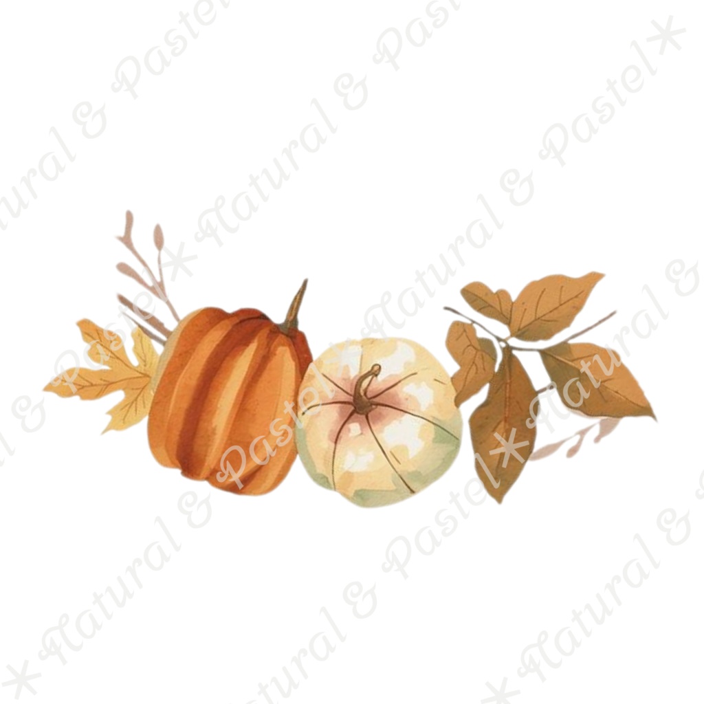 【ハロウィン】🎃 水彩クリップアート * 21点+動くおまけ5点セット✨(PNG背景透過 & GIF)