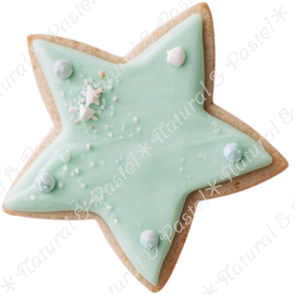 🎄 Pastel Christmas Charm Set くすみパステル × 手描き風クリスマス クリップアート22点(PNG透過)