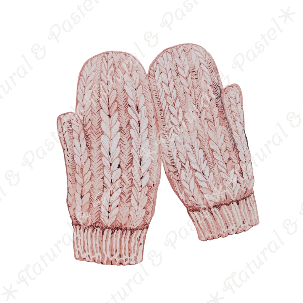 🎄 Pastel Christmas Charm Set くすみパステル × 手描き風クリスマス クリップアート22点(PNG透過)