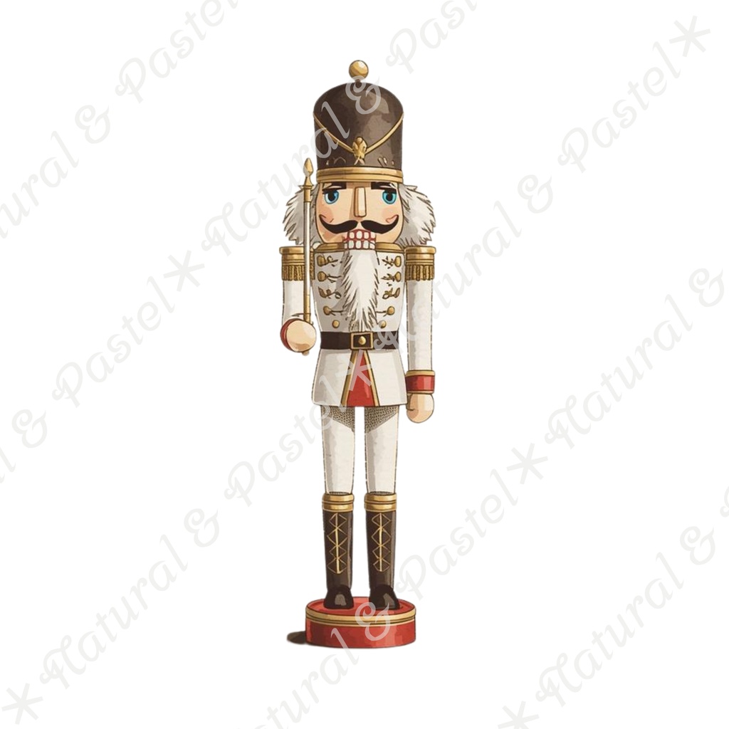 🎄 Silent Christmas Vintage Set【ヴィンテージ・クリスマス】水彩クリップアート*30点セット(PNG背景透過)