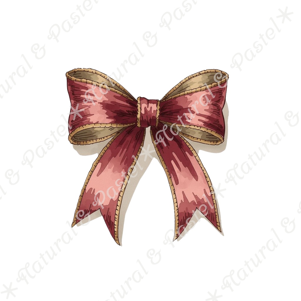 🎄 Silent Christmas Vintage Set【ヴィンテージ・クリスマス】水彩クリップアート*30点セット(PNG背景透過)