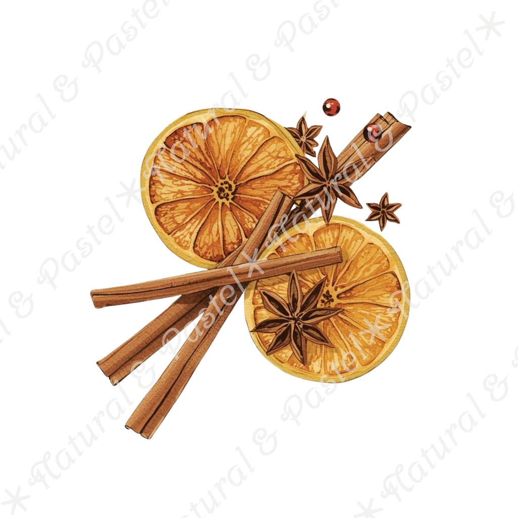 🎄 Silent Christmas Vintage Set【ヴィンテージ・クリスマス】水彩クリップアート*30点セット(PNG背景透過)