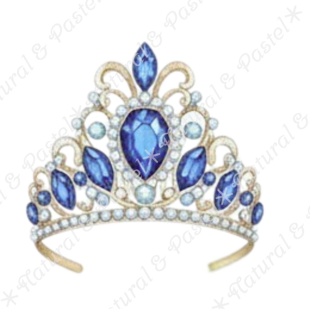 🦢 Blue Ballet Elegance Set|凛とした青のバレエ衣装コレクション*トウシューズ・ティアラ・花束入り(PNG)