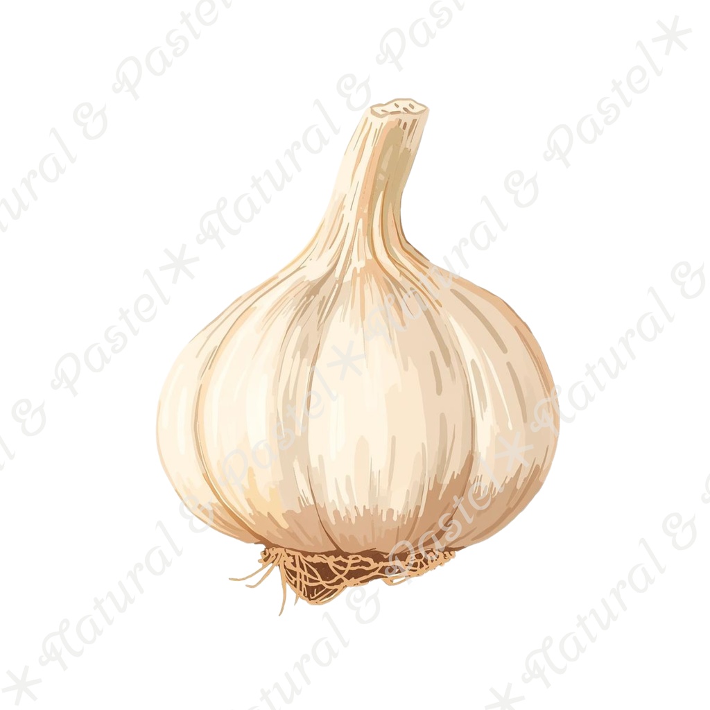 🥕 Watercolor Vegetables Clipart 20 / 水彩野菜イラスト*20点セット(PNG背景透過)