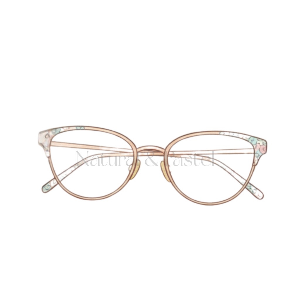 🌸 Daily Girly ClipArt|ガーリー女の子&小物 水彩クリップアート 22点セット(PNG/背景透過)