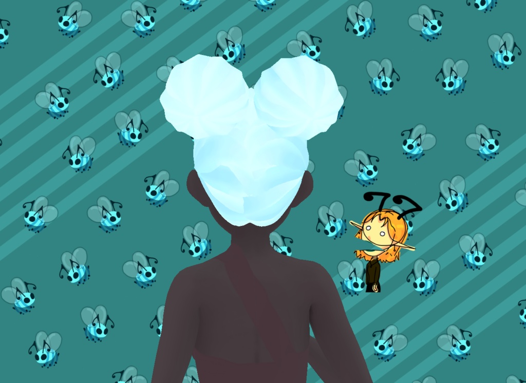 Honey Buns in Sky Blue