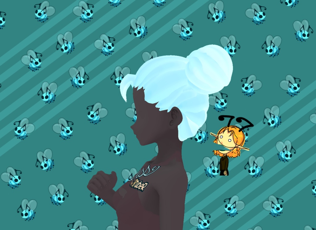 Honey Buns in Sky Blue