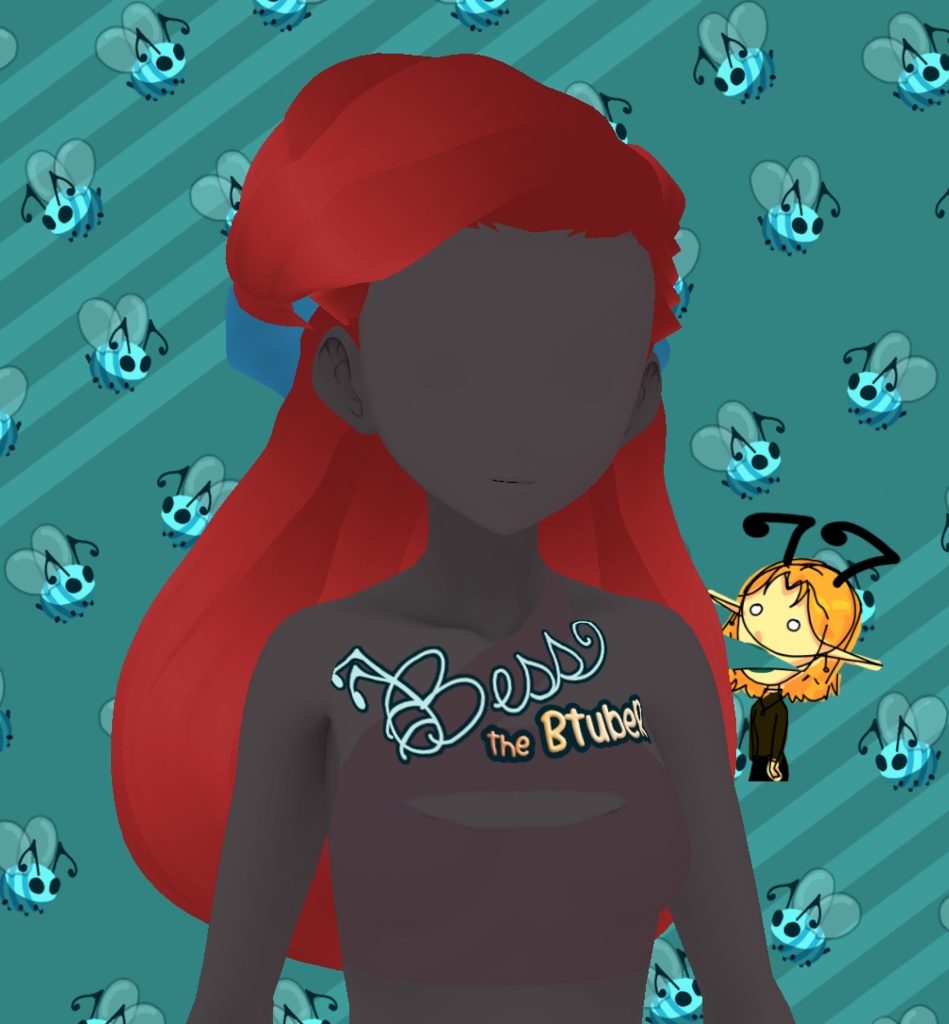 Human Mermaid Princess Hair Preset