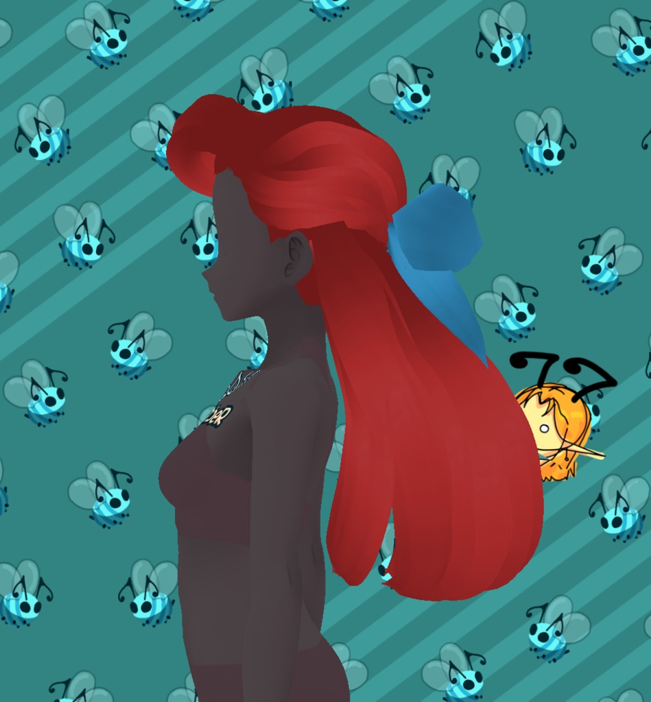 Human Mermaid Princess Hair Preset