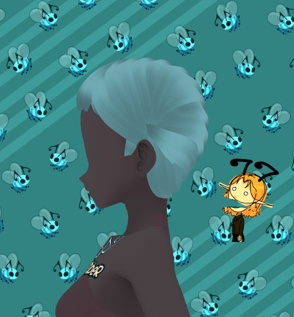 French Braid Short Hair Preset