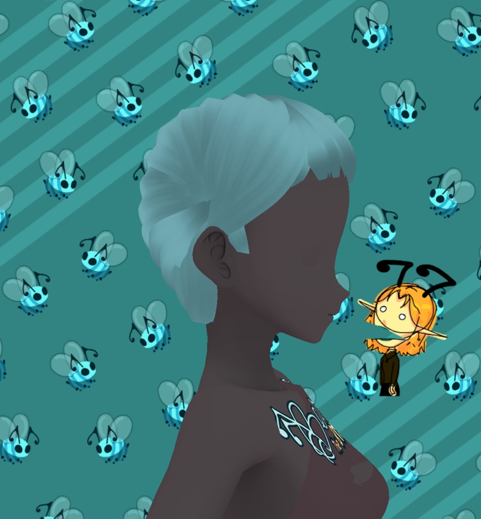 French Braid Short Hair Preset