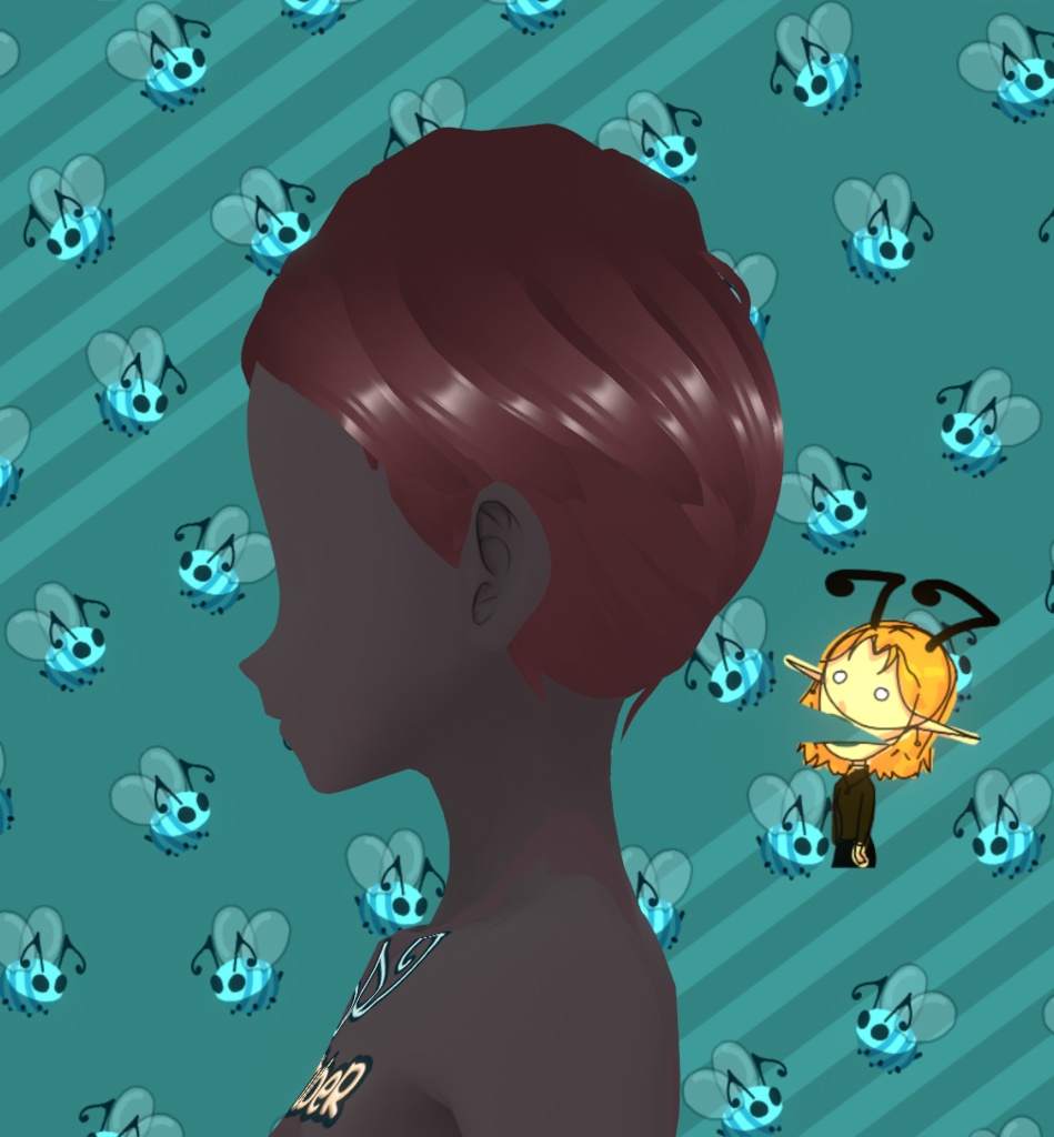 Side Sweep Short Hair Preset