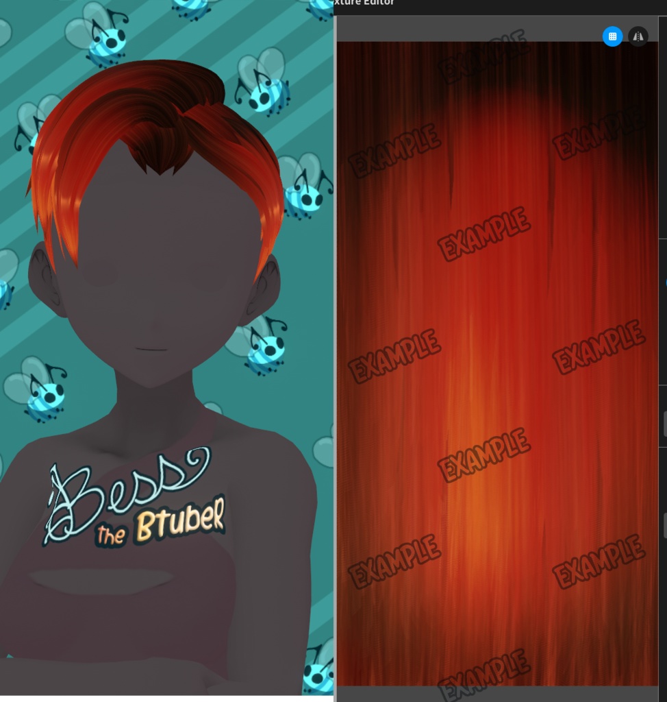 Side Sweep Short Hair Preset