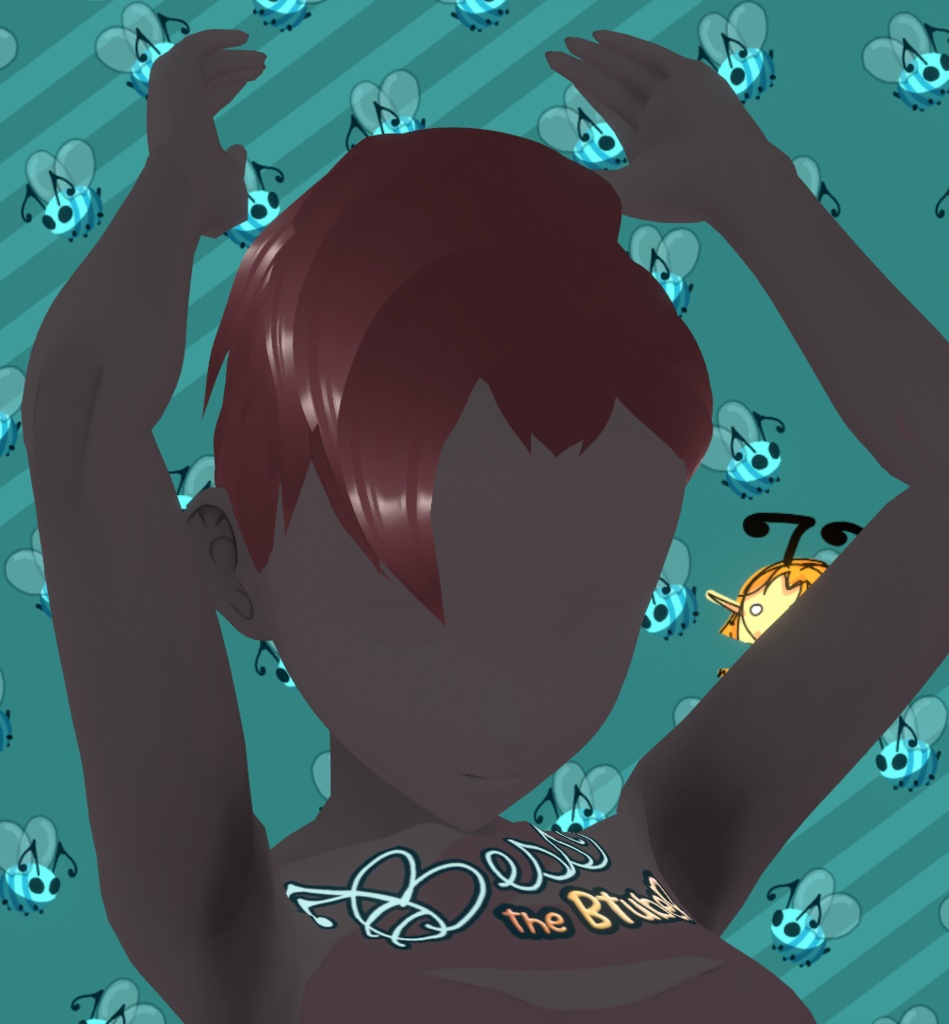 Side Sweep Short Hair Preset