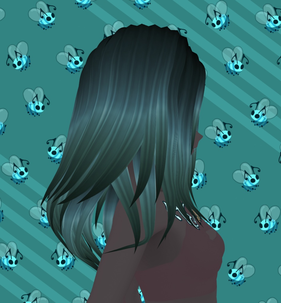 Mermaid Long VRoid Hair Preset