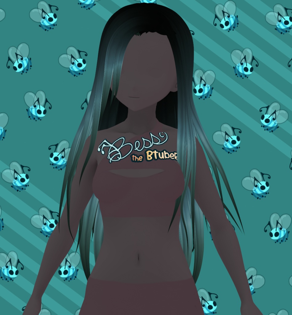 Side Part XL VRoid Hair Preset