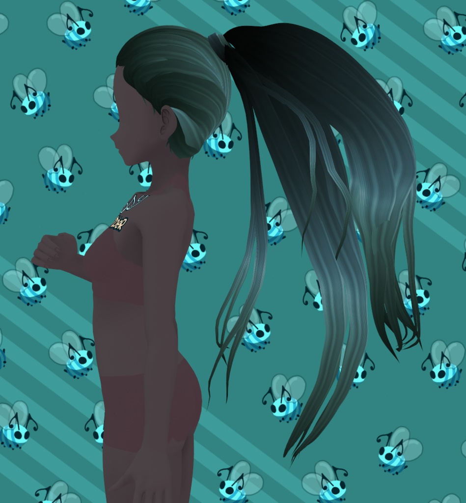 Sailor Ponytail XL VRoid Hair Preset