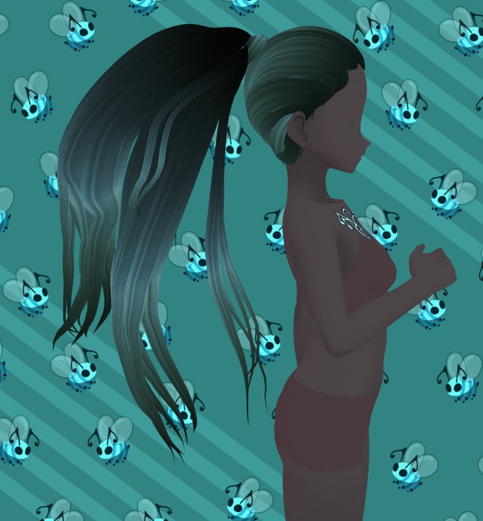 Sailor Ponytail XL VRoid Hair Preset