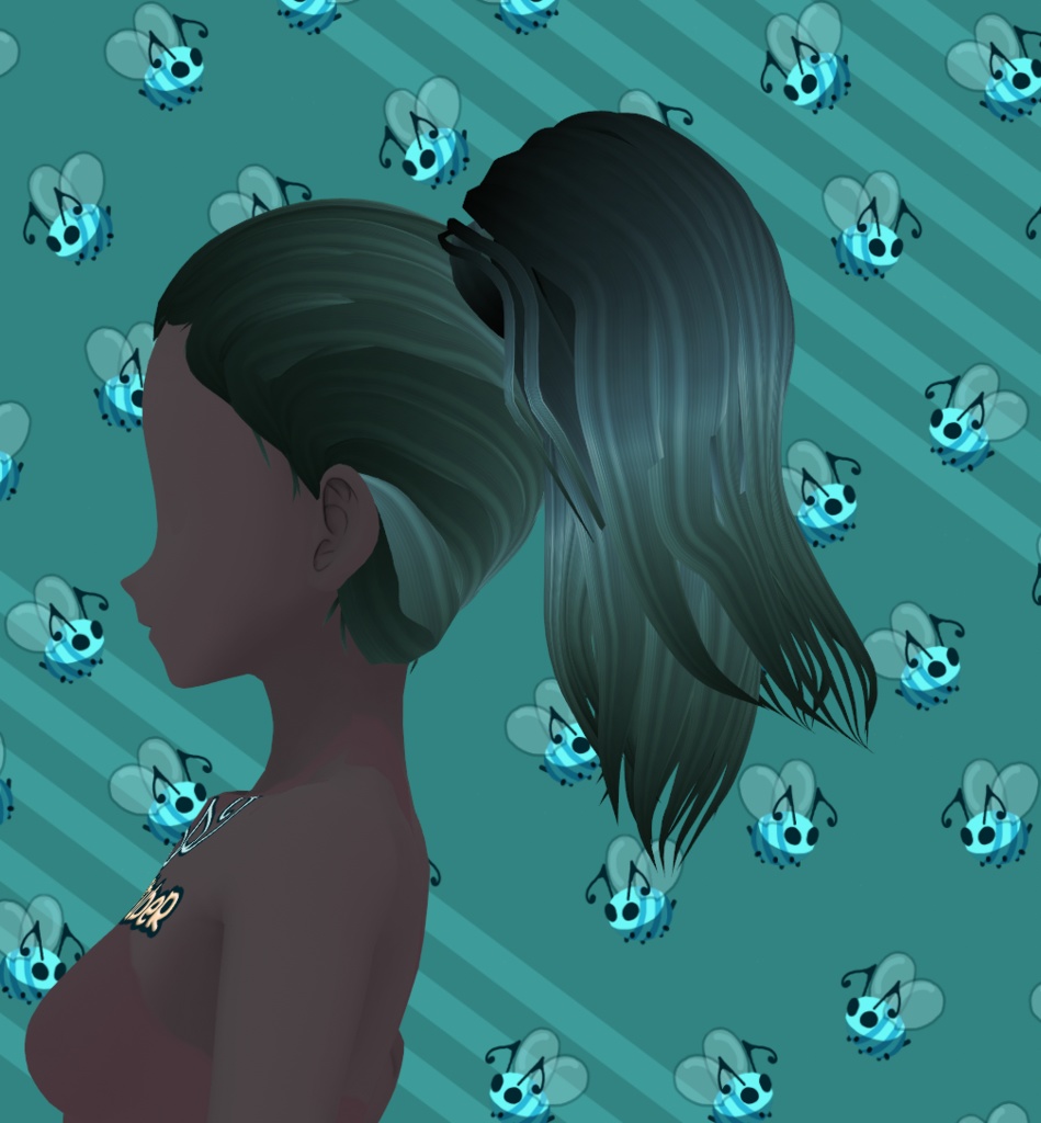 Twin Tails Medium VRoid Hair Preset