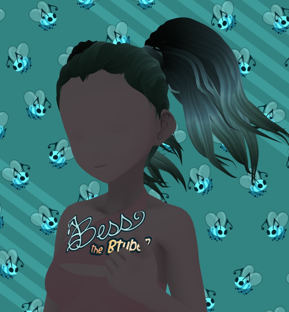 Twin Tails Medium VRoid Hair Preset