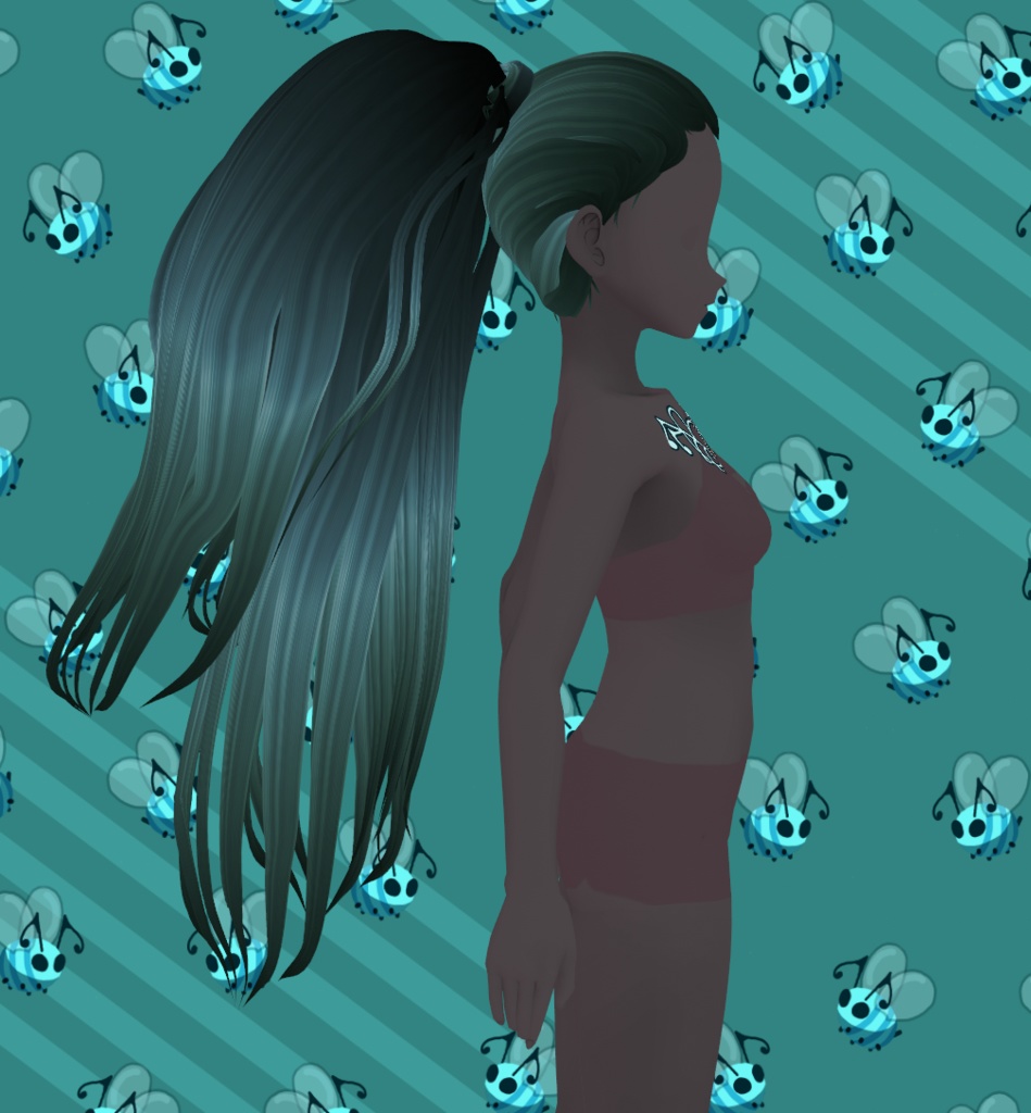 Sailor Twin Tails XL VRoid Hair Preset