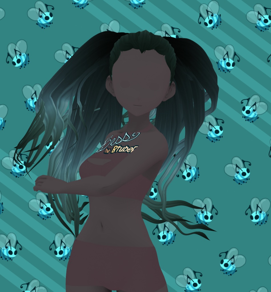 Sailor Twin Tails XL VRoid Hair Preset