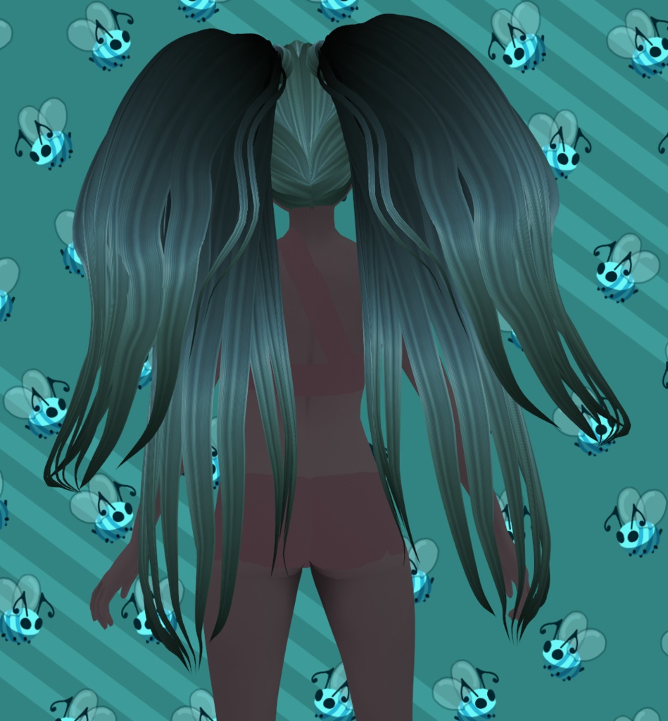 Sailor Twin Tails XL VRoid Hair Preset