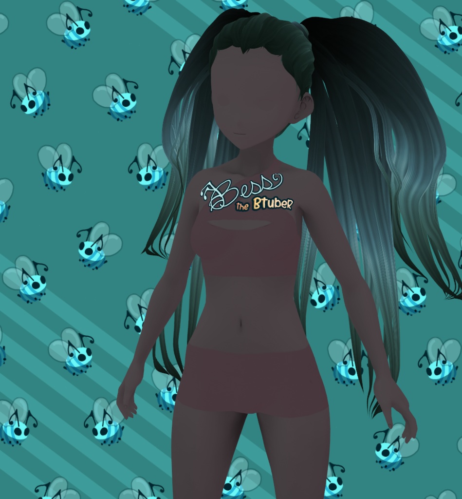 Sailor Twin Tails XL VRoid Hair Preset