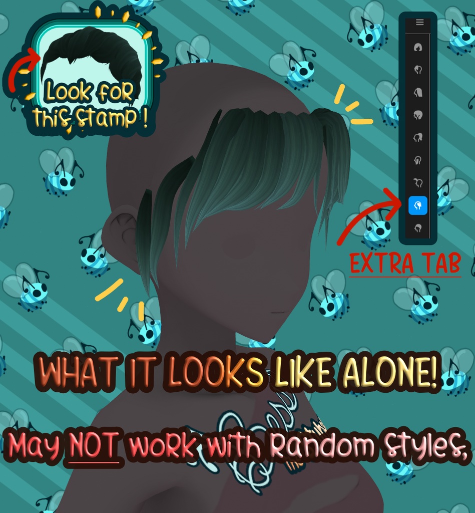 Short Bangs Pack 1 Hair Preset