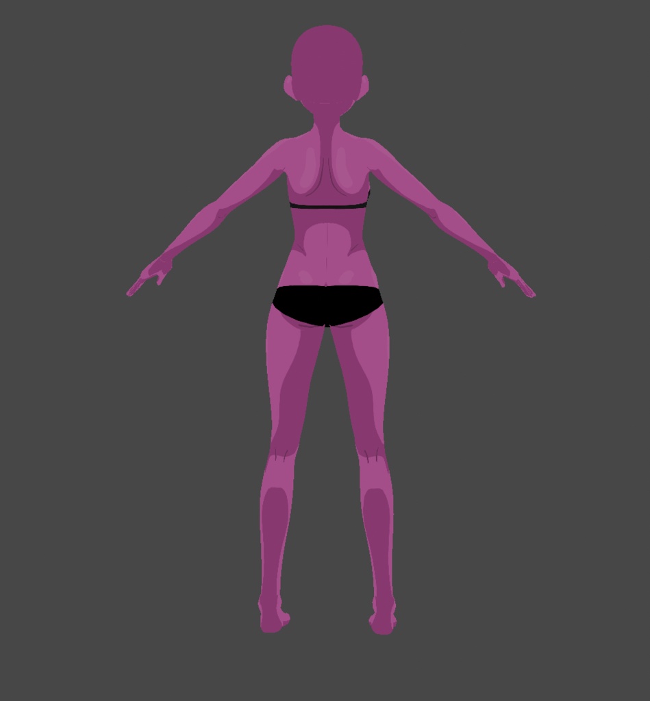 FREE CCS Cel Shaded Face & Body Textures FEMININE VROID