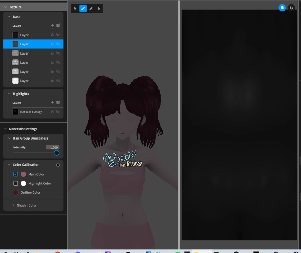CCS FREE Pearlescent Hair Textures