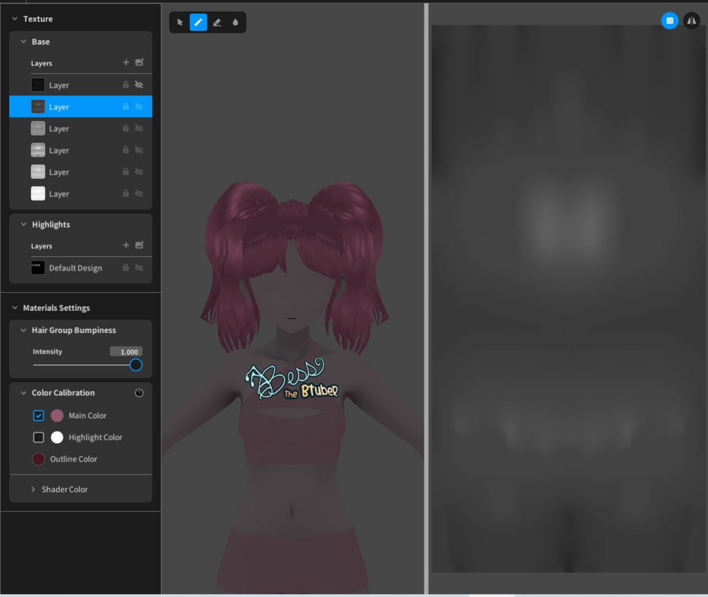 CCS FREE Pearlescent Hair Textures