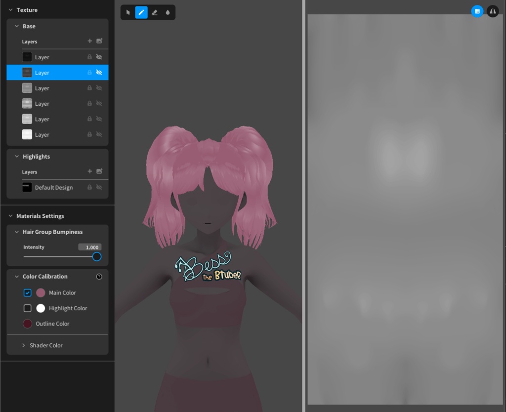 CCS FREE Pearlescent Hair Textures