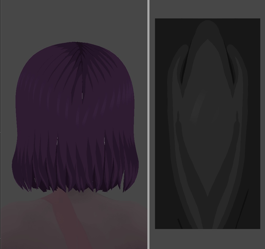 CCS FREE Cel Shaded Hair and Base Textures