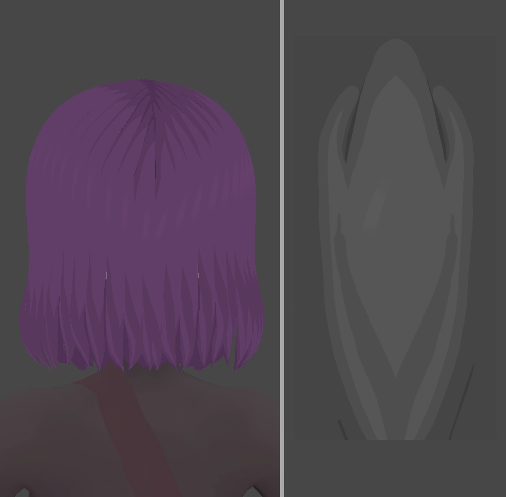 CCS FREE Cel Shaded Hair and Base Textures