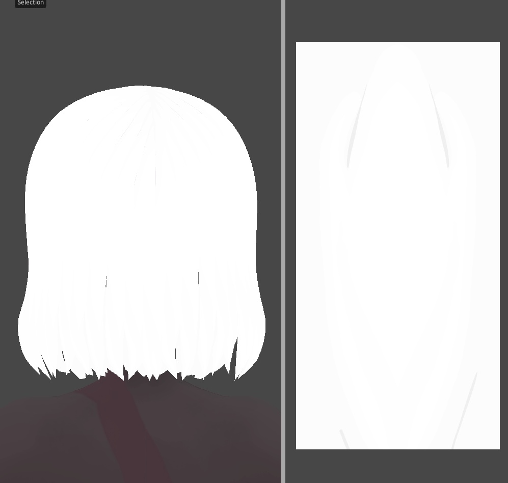 CCS FREE Cel Shaded Hair and Base Textures