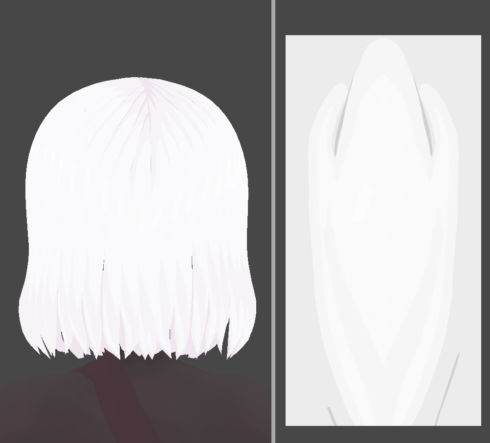 CCS FREE Cel Shaded Hair and Base Textures