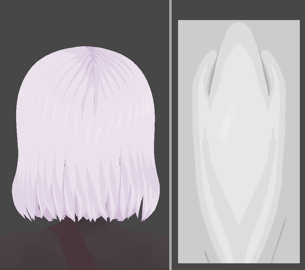 CCS FREE Cel Shaded Hair and Base Textures